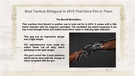 Best Tactical Shotguns In 2015 That Have Fire In Them