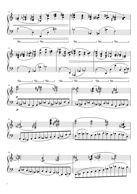 Passacaglia For Solo Piano Free Music Sheet