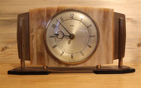 Vintage Mid Century Metamec Mantle Clock Etsy