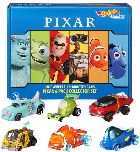 Amazon Com Hot Wheels Set Of Disney Pixar Character Cars Series My Xxx Hot Girl