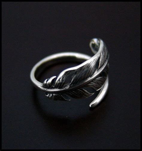Feather Ring Feather Ring Jewelry Cute Rings