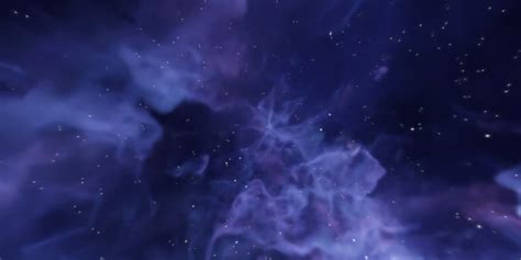 Hdri Panoramic Sky Real Violet Nebula 360 Starfield Low Poly 3d Model