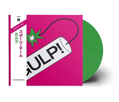 Sports Team Gulp Vinyl Lp Signed Green Colour Assai Obi Edition V2 20