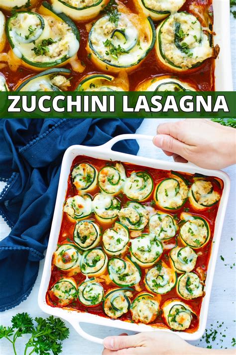 These keto crepes are made with coconut flour. Zucchini Lasagna Roll-Ups - an easy, healthy keto dinner ...