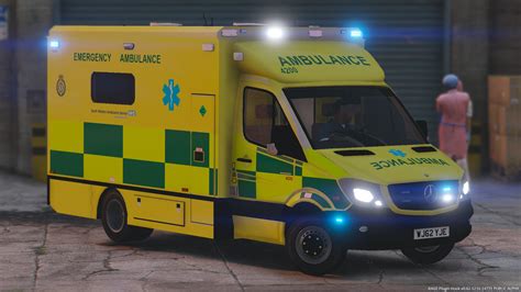British South Western Ambulance Service Mercedes Sprinter Gta Mods
