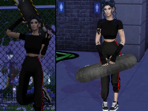 Lets Skate Pose Pack By Yanisim At Tsr Sims 4 Updates