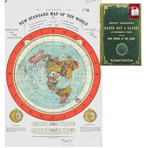 Flat Earth Map Gleasons New Standard Map Of The World Large X My Xxx