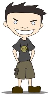 Outline a shape for the head of the anime boy. Easy Way (A Blog For Children): The Right Move ( Short Story)