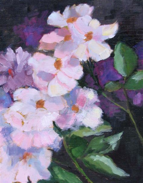 Daily Painters Of Colorado Impressionistic Floral By Pam Holnback