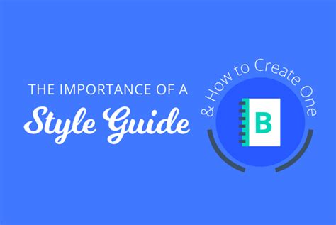 Why Should You Have A Style Guide