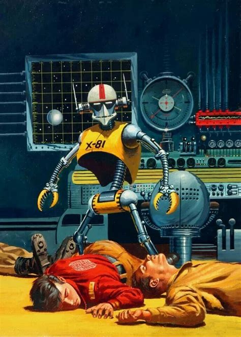 Pin By Kimberly Carrigan On Bad Robot Sci Fi Art 70s Sci Fi Art Science Fiction Art