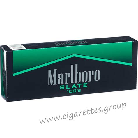 Marlboro Menthol Slate S Box Cigarettes Cigarettes Group