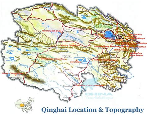 Maps Of Qinghai Downloadable And Detailed Qinghai Garden Map