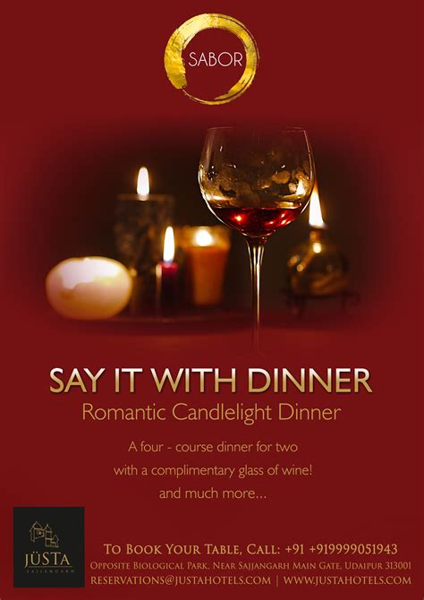 Restaurants for candle light dinner in bangalore. VALENTINES DAY DINNER FLYER | Candle light dinner ...