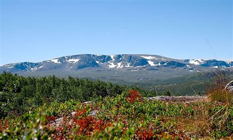 Scandinavian Mountains Worldatlas