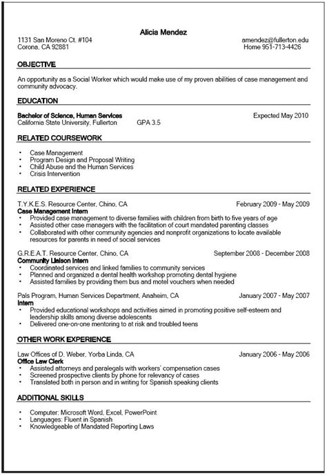 cv template university student google search student