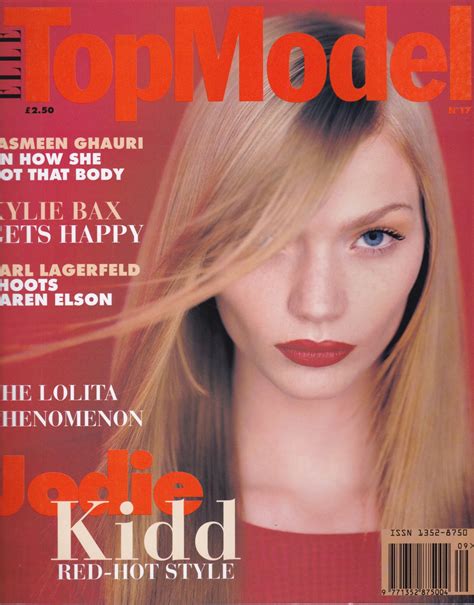 Elle Top Model Magazine Jodie Kidd Magazine Canteen