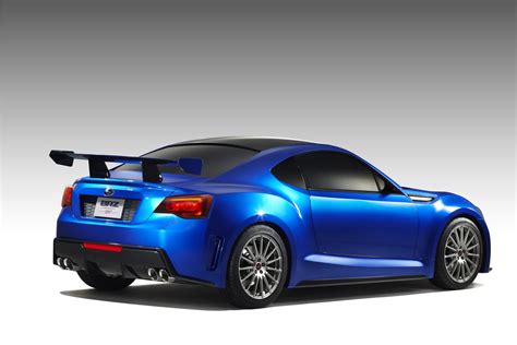 Subtle design cues complement the. Salon de Los Angeles 2011 - Subaru BRZ STI Concept - Dark ...