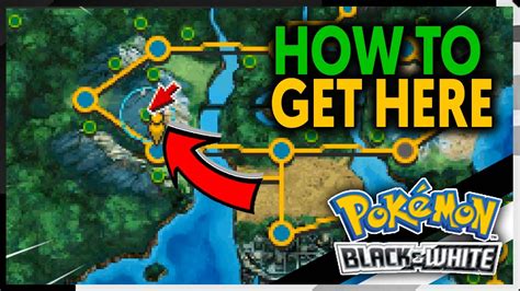 How To Get To The Mistralton Cave On Pokemon Black And White Youtube