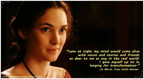 Winona Ryder Is Wonderful As Jo March Little Women Woman Movie