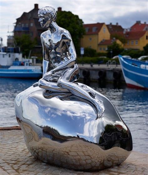 Han Sculpture Helsingor Denmark Michael Elmgreen Ignar Dragset