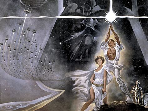 Wallpaper Id 145425 Star Wars Episode Iv A New Hope Poster