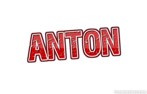 Anton Logo Free Name Design Tool From Flaming Text
