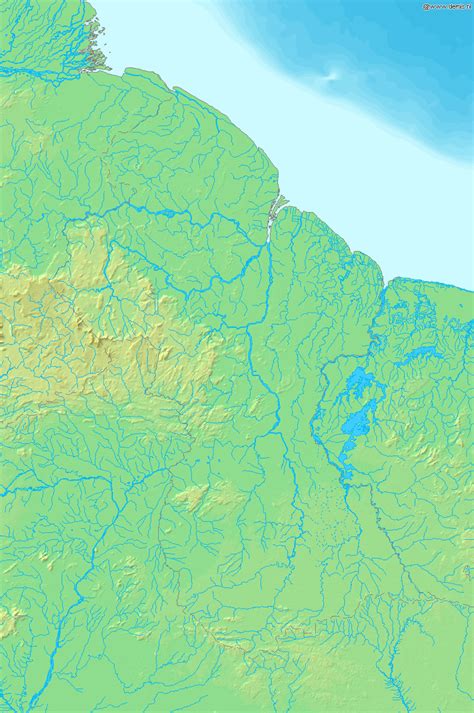 Interactive enhanced satellite map for รีโอเดจาเนโร, รัฐรีโอเดจาเนโร, บราซิล. แผนที่ - ประเทศกายอานา - 815 x 1,227 พิกเซล - 298.86 KB ...