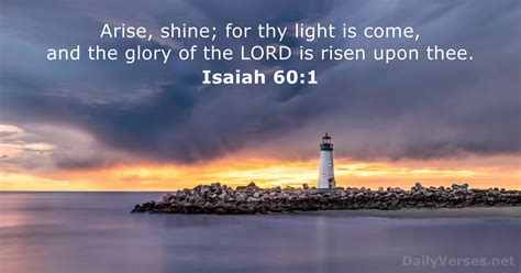 April 7 2021 Bible Verse Of The Day Kjv Isaiah 601