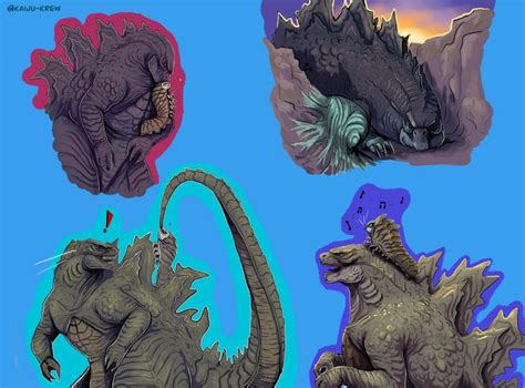 ⚡️kaiju Krew⚡️ Godzilla Funny Godzilla Comics All Godzilla Monsters