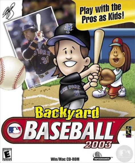 Not only that, incorporating games into your summer plans will get you moving, exercising and interacting with friends and family. Backyard Baseball 2003 (Game) - Giant Bomb