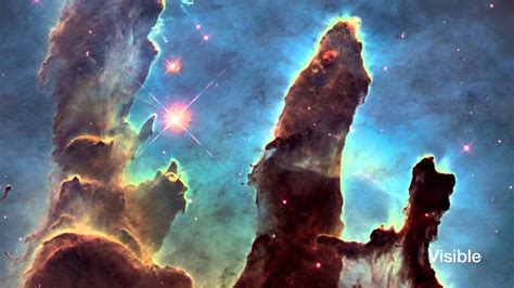 Hubblecast 82 New View Of The Pillars Of Creation Youtube