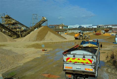 Industrial Sand Gravel Pile Stock Photos Download 2161 Royalty Free