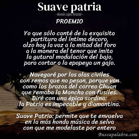 Poema Suave Patria De Ramón López Velarde Análisis Del Poema