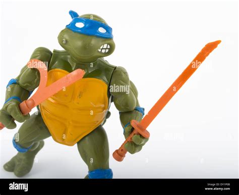 Teenage Mutant Ninja Turtles Action Figure 1988 Leonardo By Playmates