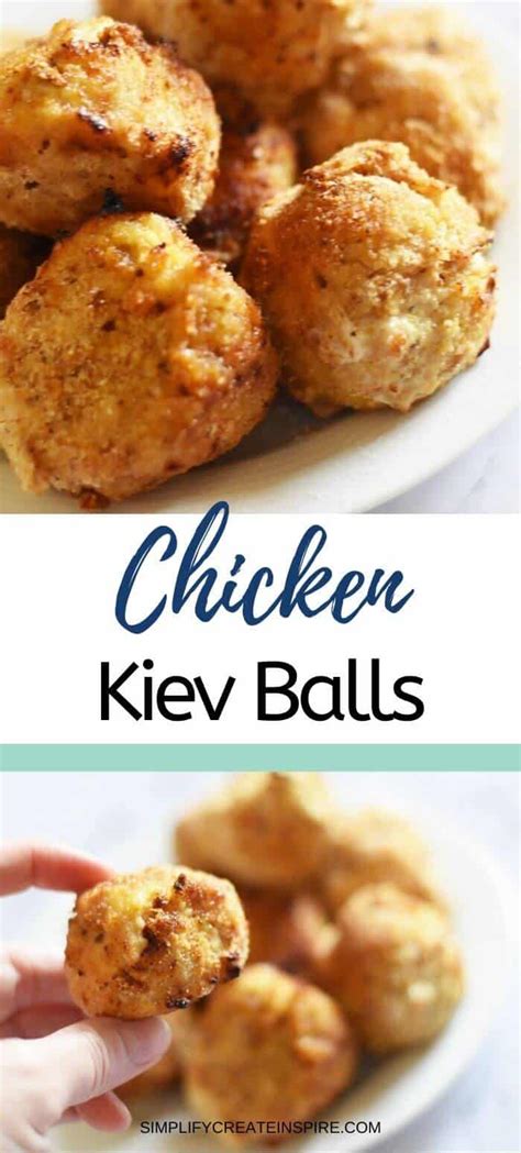 Chicken Kiev Balls Recipe Air Fryer Or Shallow Fry