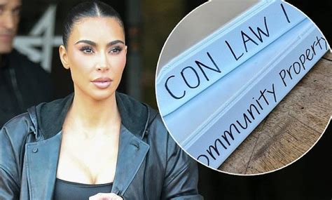 Kim Kardashian Reveals The Latest Areas Of Law Shes Studying For Her