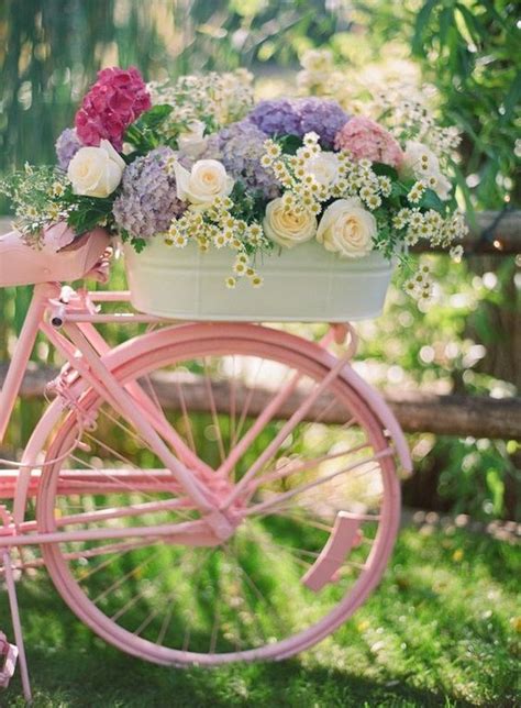 100 Awesome And Romantic Bicycle Wedding Ideas Pretty Flowers