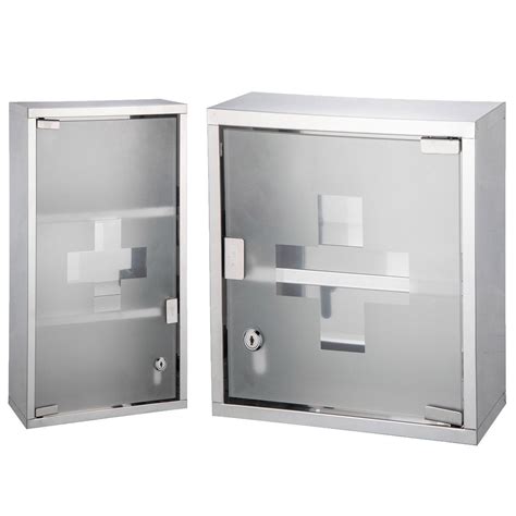 Stella weathered wall mount medicine cabinet medicine cabinet mounted on wooden frame. WALL MOUNTED MEDICINE CABINET CUPBOARD FIST AID BOX GLASS ...