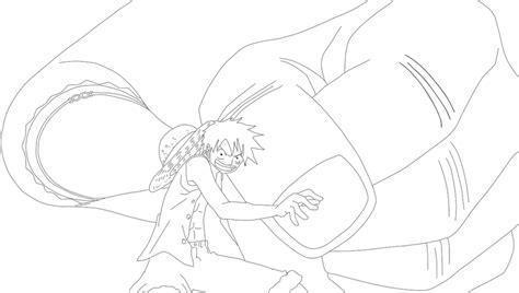 Luffy Gear Third Lineart By Yakama On Deviantart