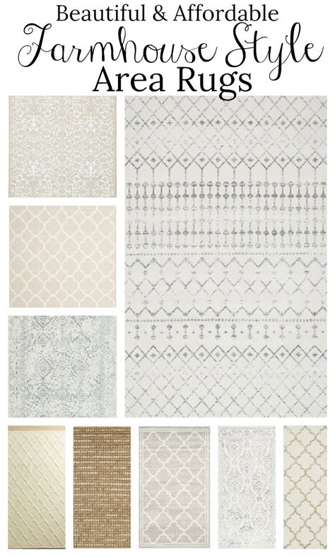 Beautiful And Affordable Farmhouse Style Area Rugs