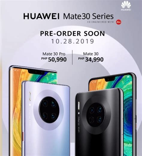 The huawei mate 30 comes with oled panel display with 6.62 size and 1,080 x 2,340px resolution. Huawei Mate 30 series pre-orders begin in the Philippines ...