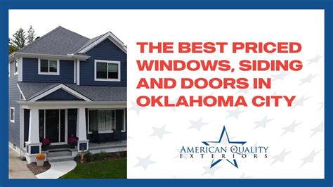 The Best Priced Windows Siding And Doors In Oklahoma City Window