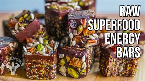 Raw Superfood Energy Bars Barras Energéticas Con Súper