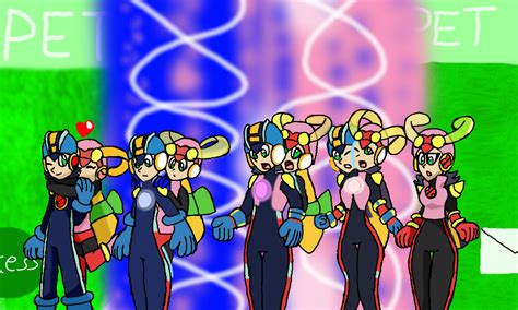 Colors Live Soul Unison Megaman Exe Tg By Klonoahedgehog