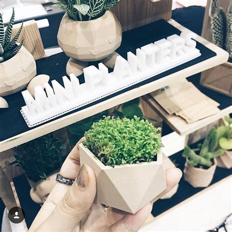 Mini Planters By Makerme On Instagram