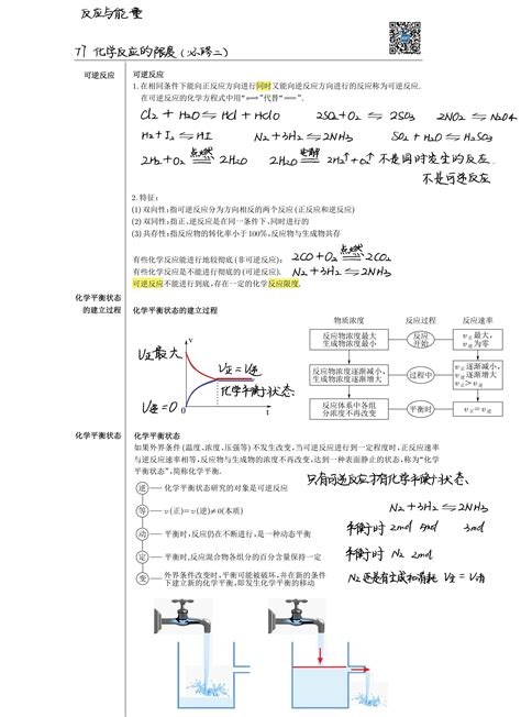 P77 【反应与能量】【一化辞典】5化学反应的限度（必修二） 哔哩哔哩