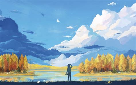 Peaceful Anime Backgrounds
