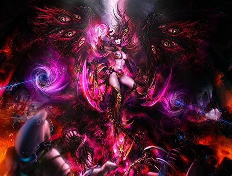 Slaanesh Warhammer 40k Artwork Warhammer Fantasy Monster Concept Art