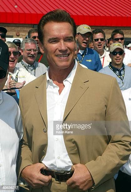 Auto Club 500 Pre Race With Honorary Starter Arnold Schwarzenegger